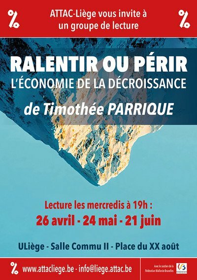 Ralentir ou périr de Timothée Parrique