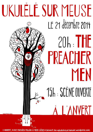  Ukulélé sur Meuse avec THE PREACHER MEN